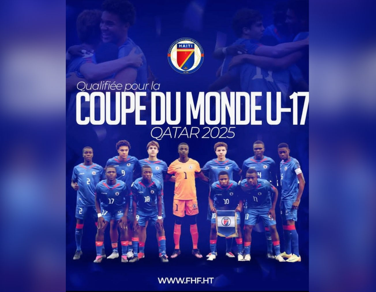 3e Coupe du Monde U-17 en 18 ans pour la sélection nationale haïtienne !